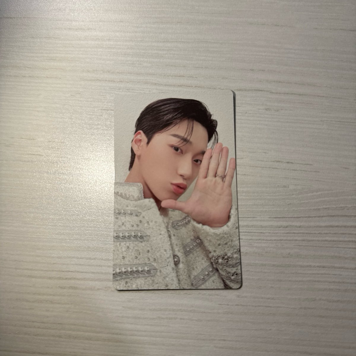 San ATEEZ Seoul concert soundcheck photocard
