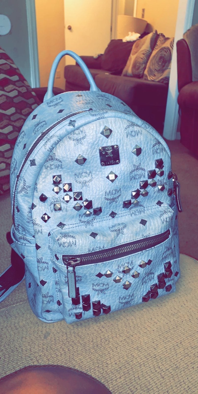 mcm backpacks small