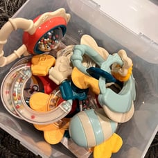 Baby Toys 3-6 Months - Baby Teething Toys for Babies 0-6 Months - Infant Toys Ba