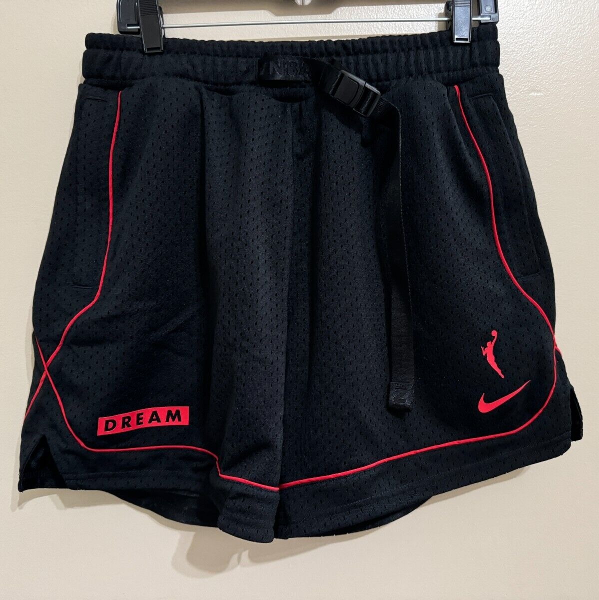 Nike WNBA Atlanta Dream Team Issue Practice Basketball Mesh Shorts Womens M NEW