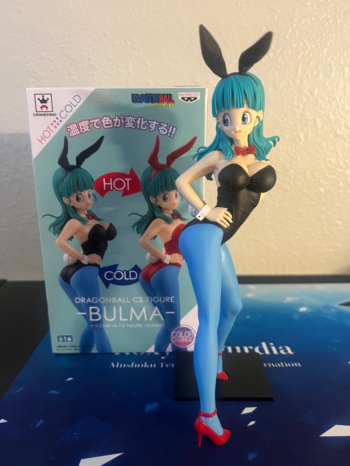 Dragon Ball Bulma Hot Cold Bunny Figure