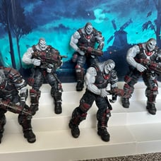 Gears of war locust drone lot of 5