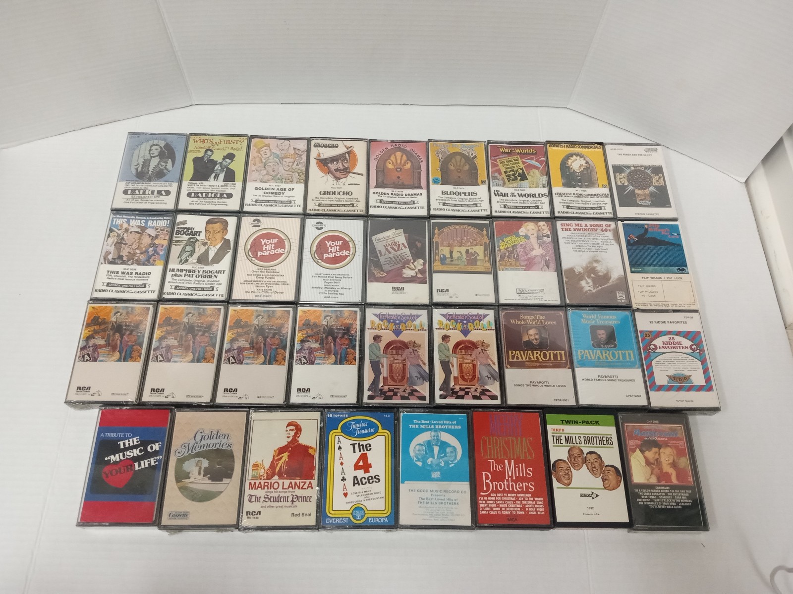 Cassette Tape Lot Some Sealed Swing Classic Radio Judy Garland