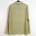 Tibi Soft Drape Slim Button Down Collared Shirt Top Clay Size 8
