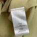 Tibi Soft Drape Slim Button Down Collared Shirt Top Clay Size 8