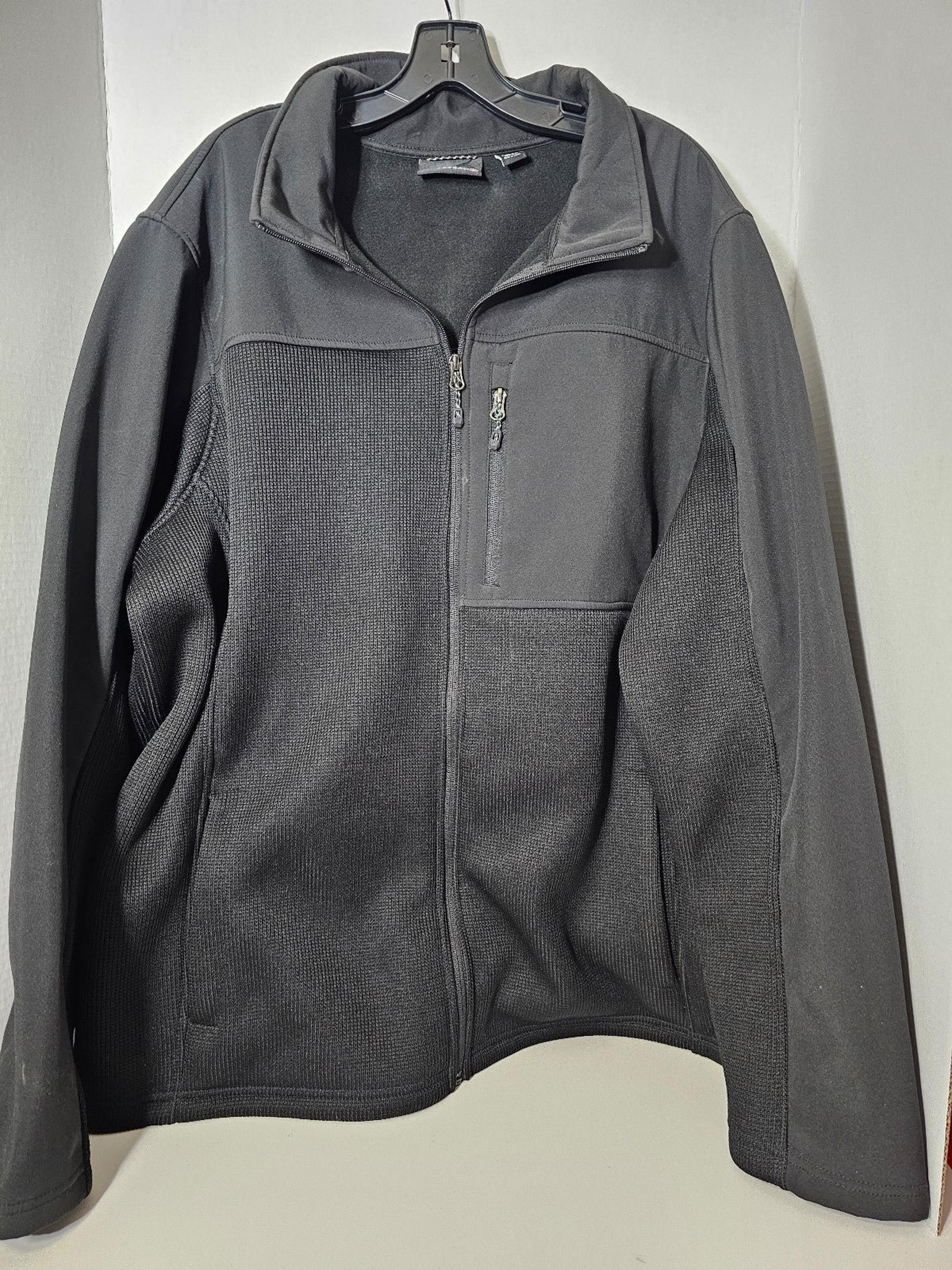 Swiss Tech Mens Waffle Knit Jacket Size 2XL (50-52)