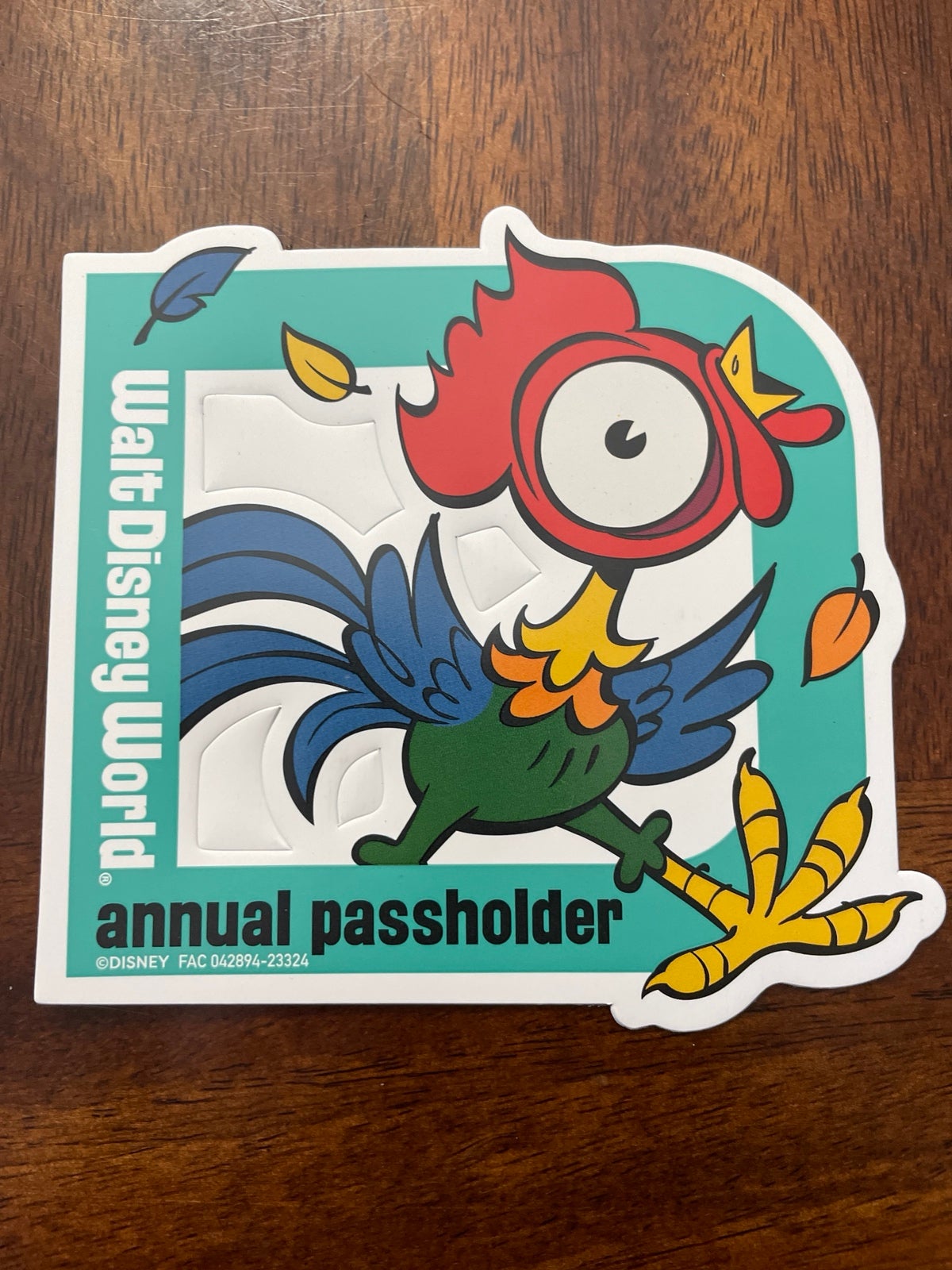 2024 Official Disney Annual Pass holder Magnet - Heihei