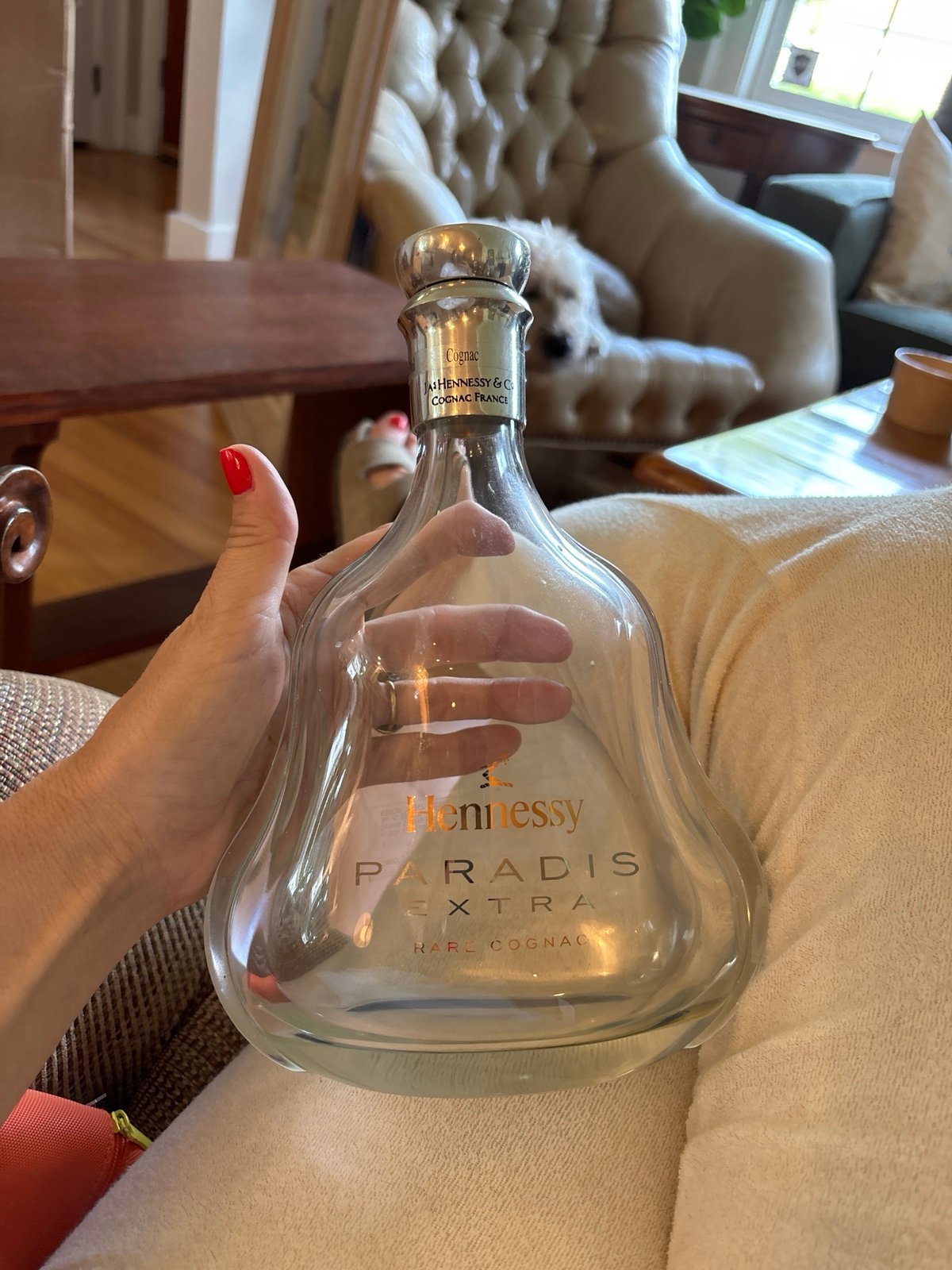 Hennessy Paradis Extra Rare Cognac Bottle