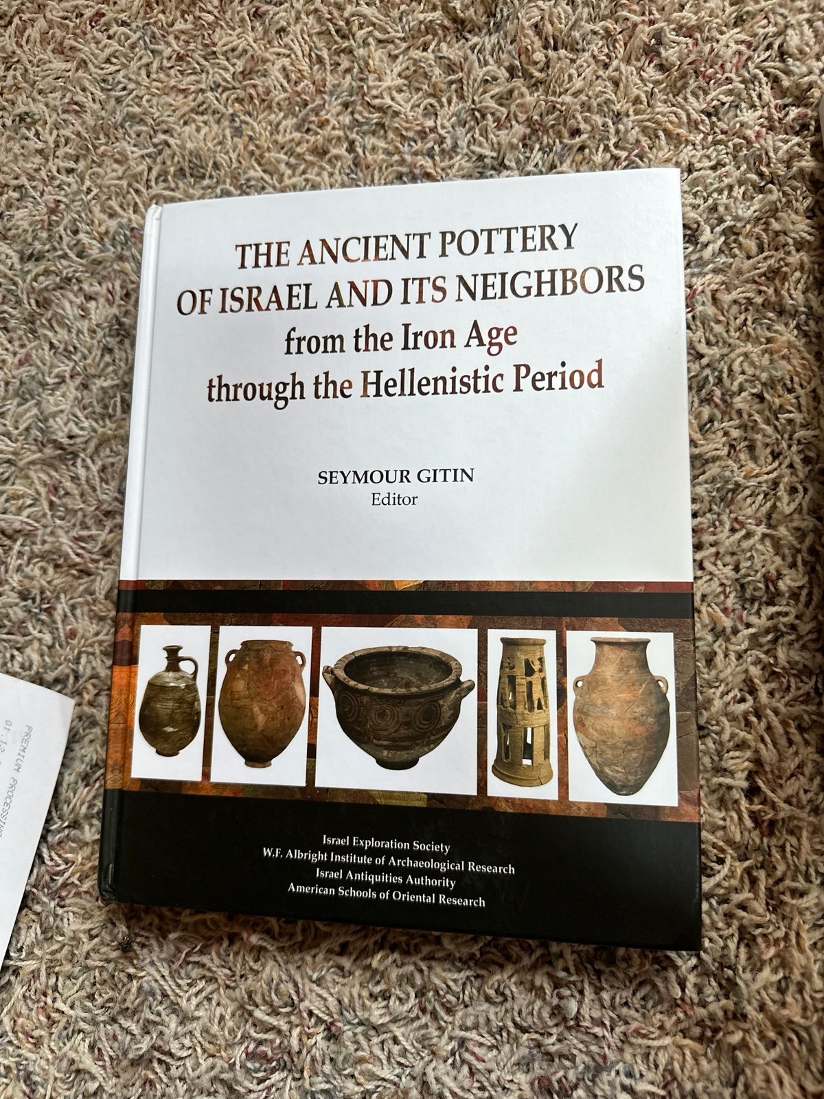 The ancient pottery of Israel and its neighbors