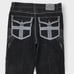 Vintage Y2K Jeans Black Fade Baggy Skater Mens Size 36x32 Flap Pocket