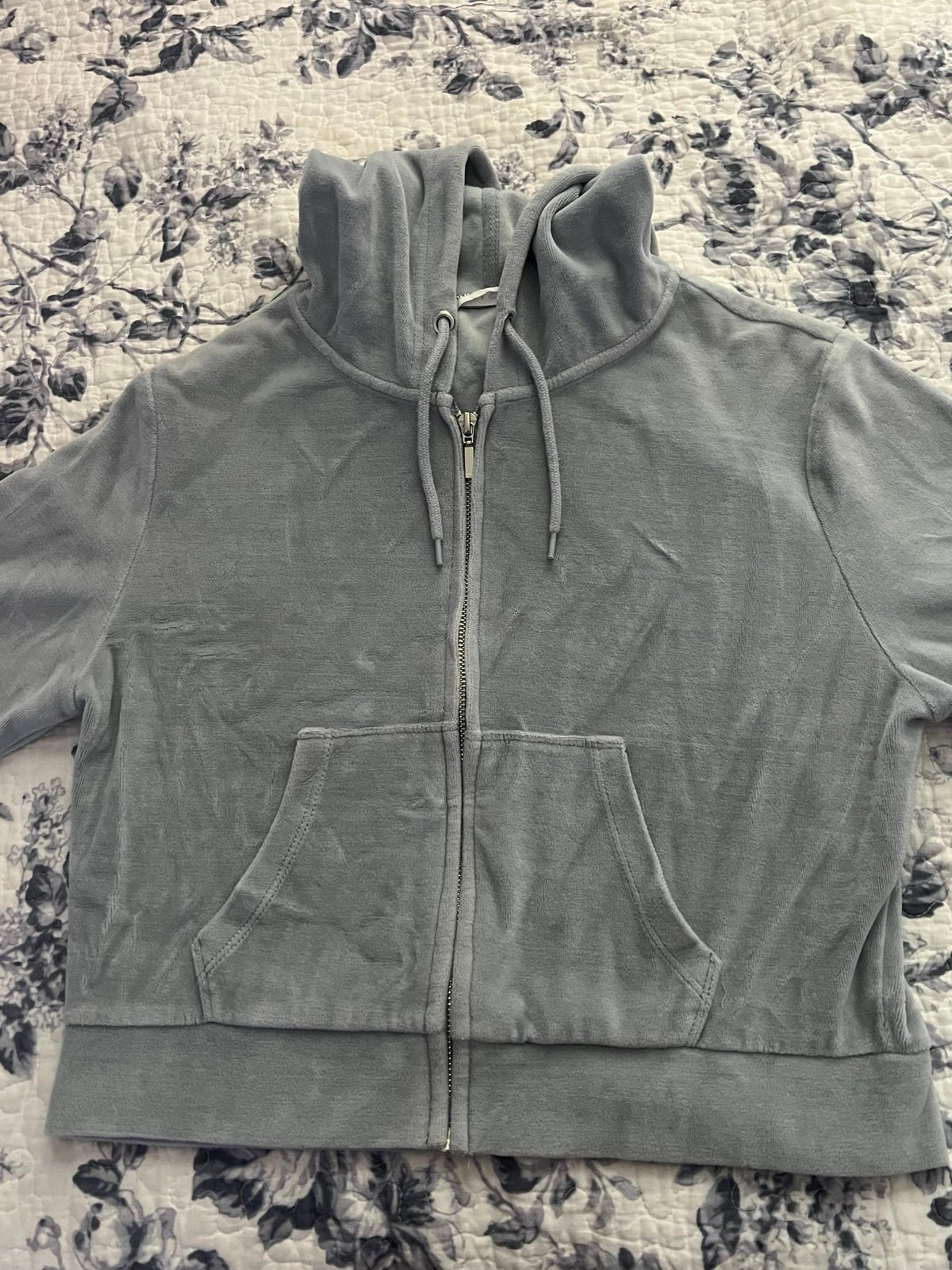 Warm Cropped Zip Up Jacket