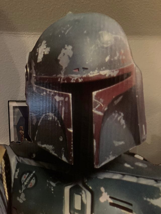 Boba Fett 6' cardboard cut-out (1995)