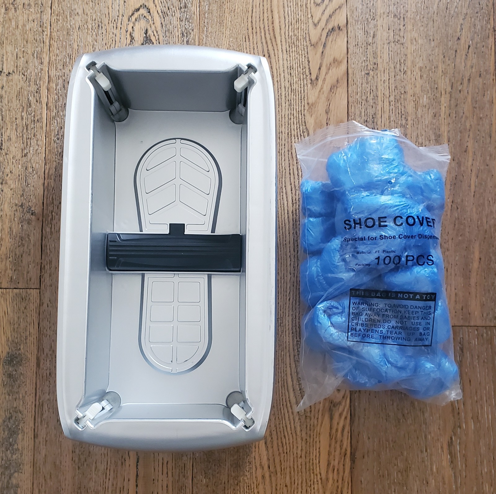 Yoxier - Shoe Cover Dispenser w/ Disposable Shoe Covers (50Ea+)