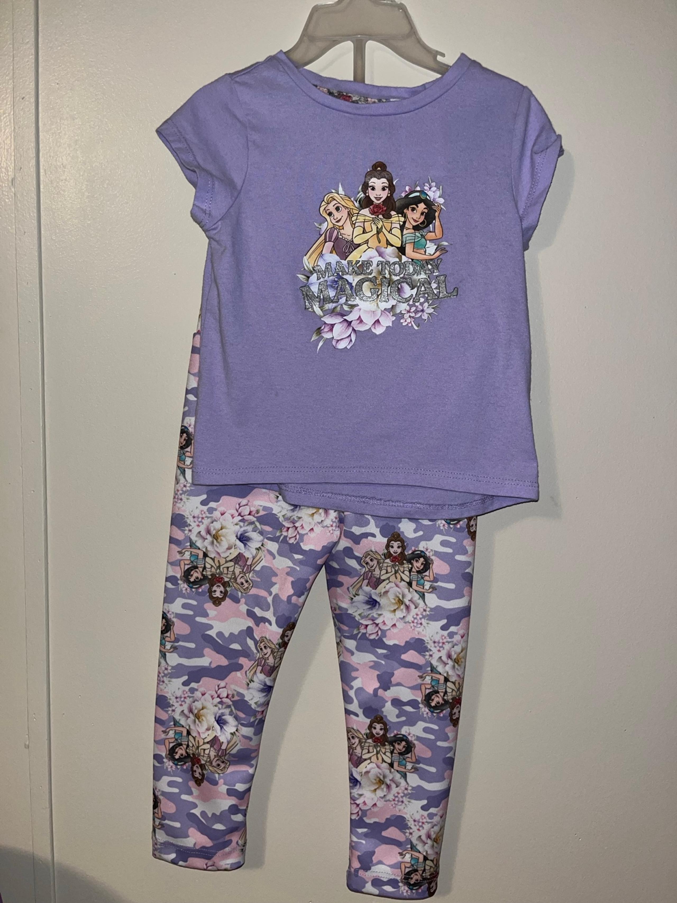Disney princess Camo outfit 3t