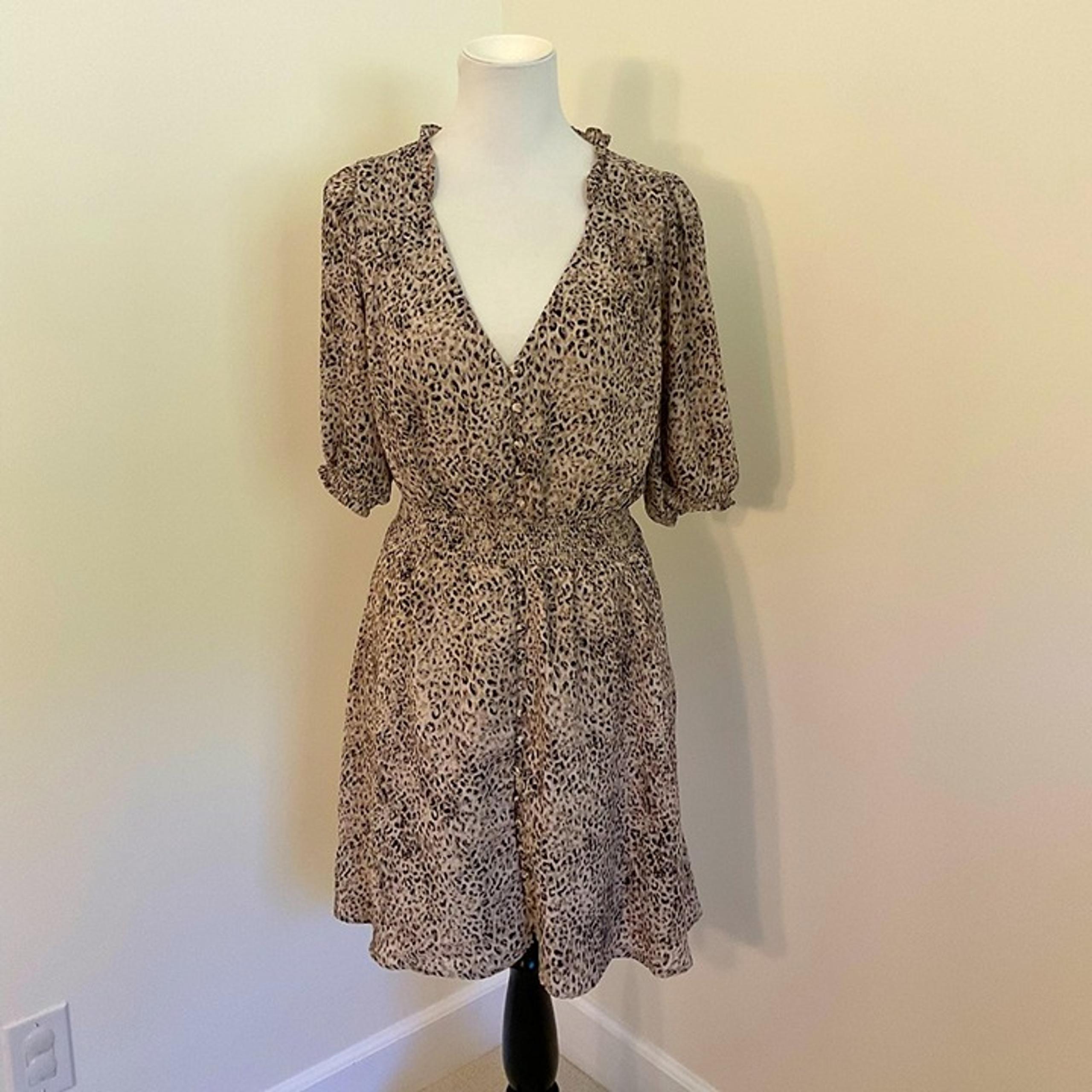 Women’s BB Dakota By Steve Madden Animal Print Midi Dress