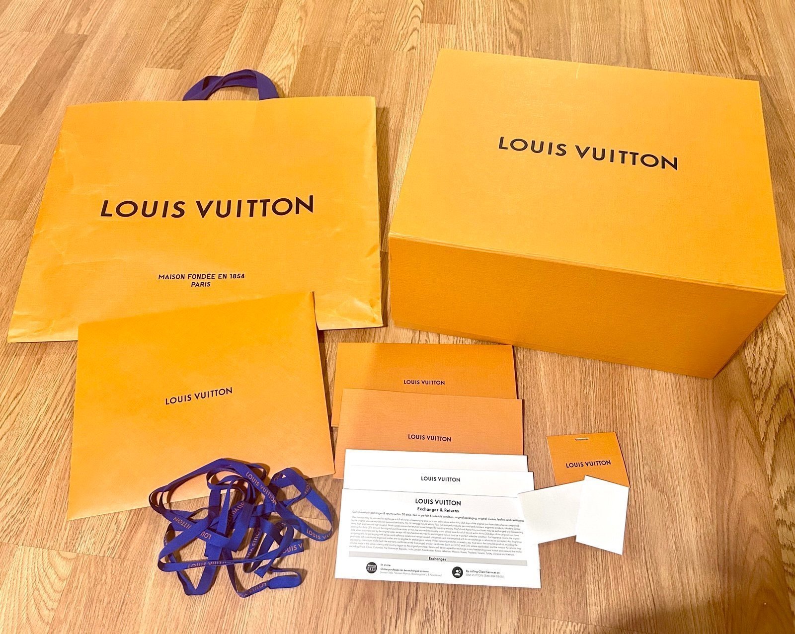 Louis Vuitton XLarge Box + Bag Whole set
