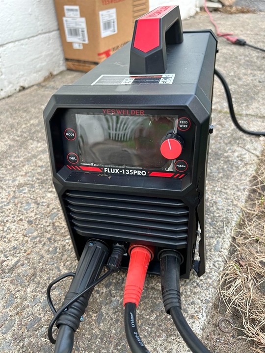 YESWELDER 135Amp MIG Welder,110V Flux Core Welder Flux Core MIG/Lift TIG/Stick 3