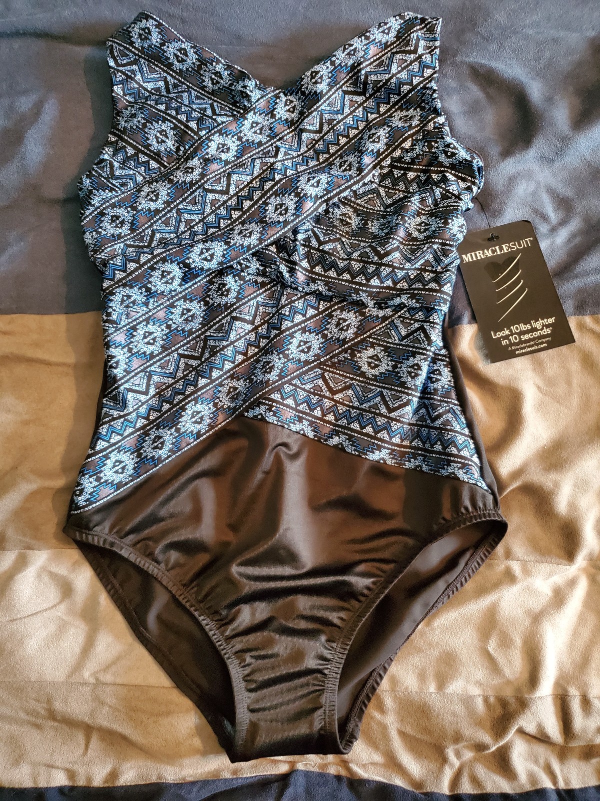 Miraclesuit One Piece Womens Swimsuit Size 8
