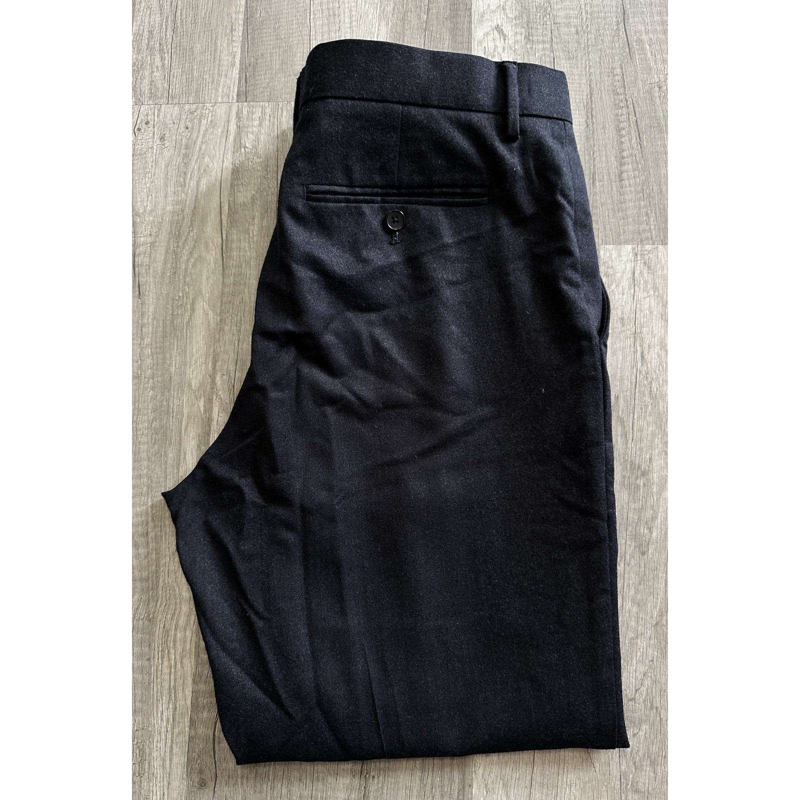 Banana Republic Flannel 120's Tapered Pants Vitale Barberis Canonico Wool 34x30
