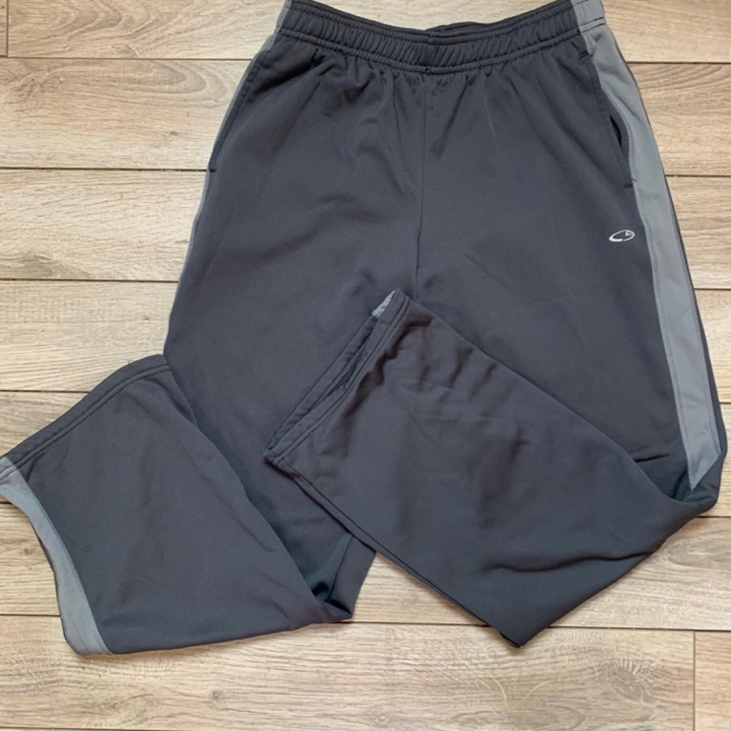 C9 By Champion Womens Gray Duo Dry Pull On Activewear Sweat Pants~Size XL(16/18)