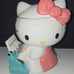 Hello Kitty Typewriter Ceramic Cookie Jar