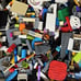LEGO 20 lbs Pounds Random Parts Pieces Building Plates Blocks Washed Bulk Lot.