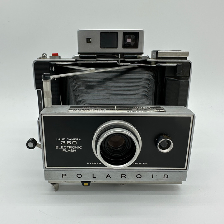 Vintage 1960s Polaroid Land Camera 360 Electronic Flash