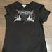 Vintage Ugly Women Shirt Black Sz XL