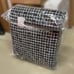 Ikea POÄNG Armchair cushion, Storudden white/black 705.162.55 BRAND NEW