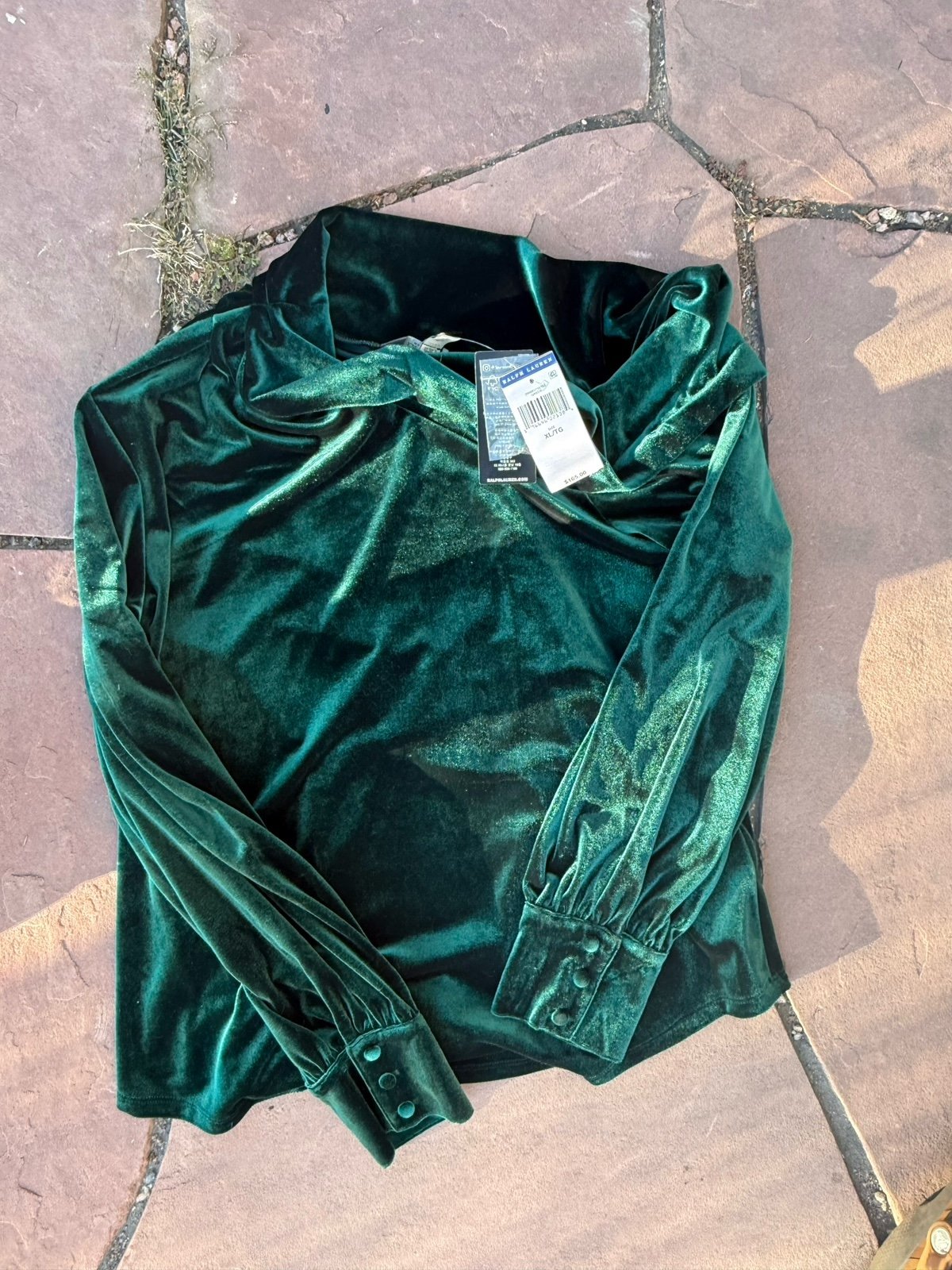 Polo Ralph Lauren green top (Inquire about other sizes)