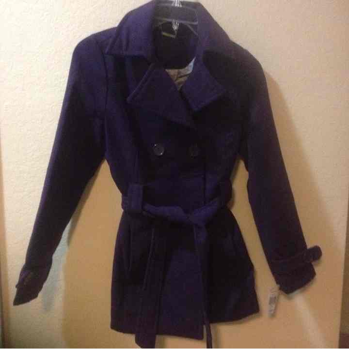 New Dark purple joujou coat