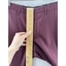 Jack London Pants Mens SIze 30x25 Maroon Slim Chinos Flat Front Dress