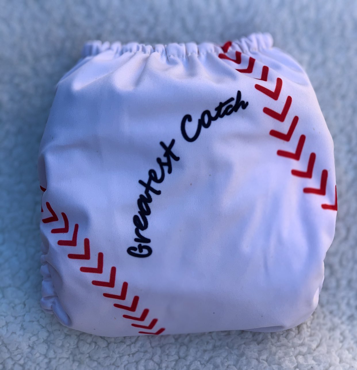 Mama Koala Cloth Diaper Beisball