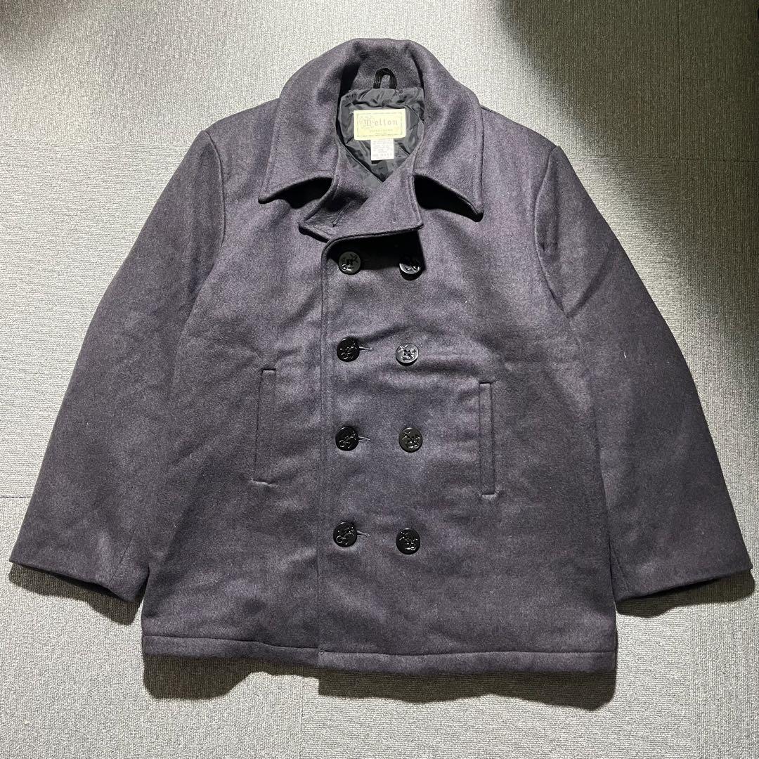 70s 80s NOS Deadstock USA Vintage Melton P-Coat