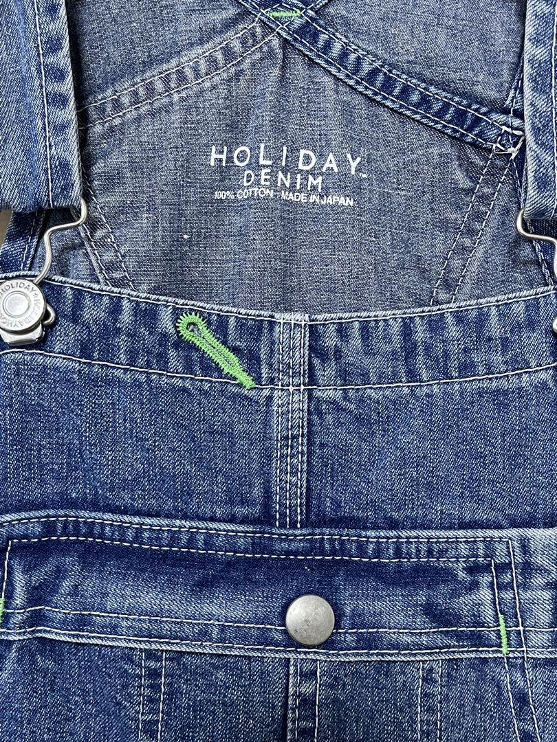 HOLIDAY】Slim Flare Denim Overalls