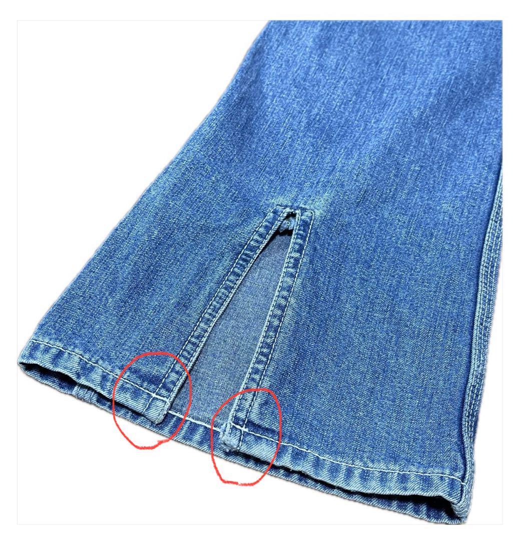 HOLIDAY Slim Flare Denim Overalls