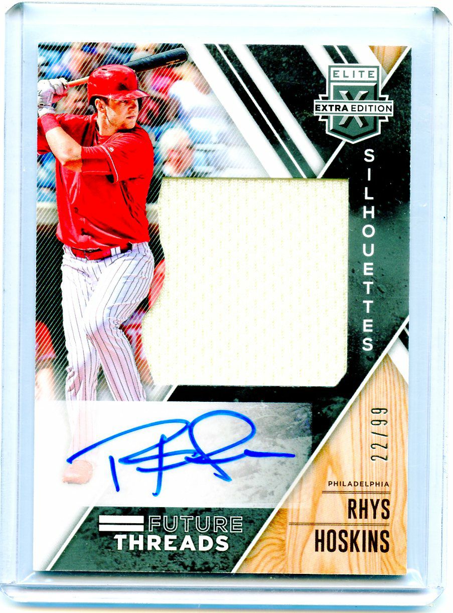 2017 Elite Rhys Hoskins Relic /99