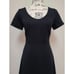 4PCS Halloween Black Bundle Dress & Accessories Retro 1950s Classy Costume NEW