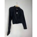 Marissa Webb Maxwell Linen Asymmetrical Crop Top Women's Black Size: Medium NWT