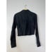 Marissa Webb Maxwell Linen Asymmetrical Crop Top Women's Black Size: Medium NWT