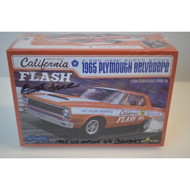 Moebius ‘65 Plymouth Belvedere California Flash 1/25 Scale Model Kit Signed
