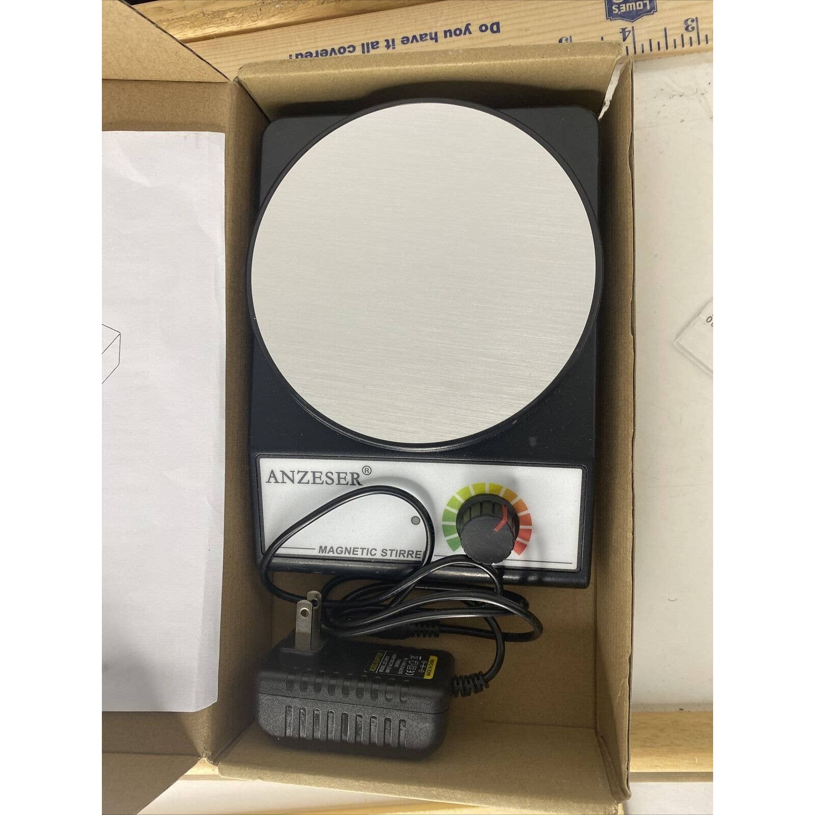 ANZESER Magnetic Stirrer Magnetic Mixer Mx-3k New In The Box.