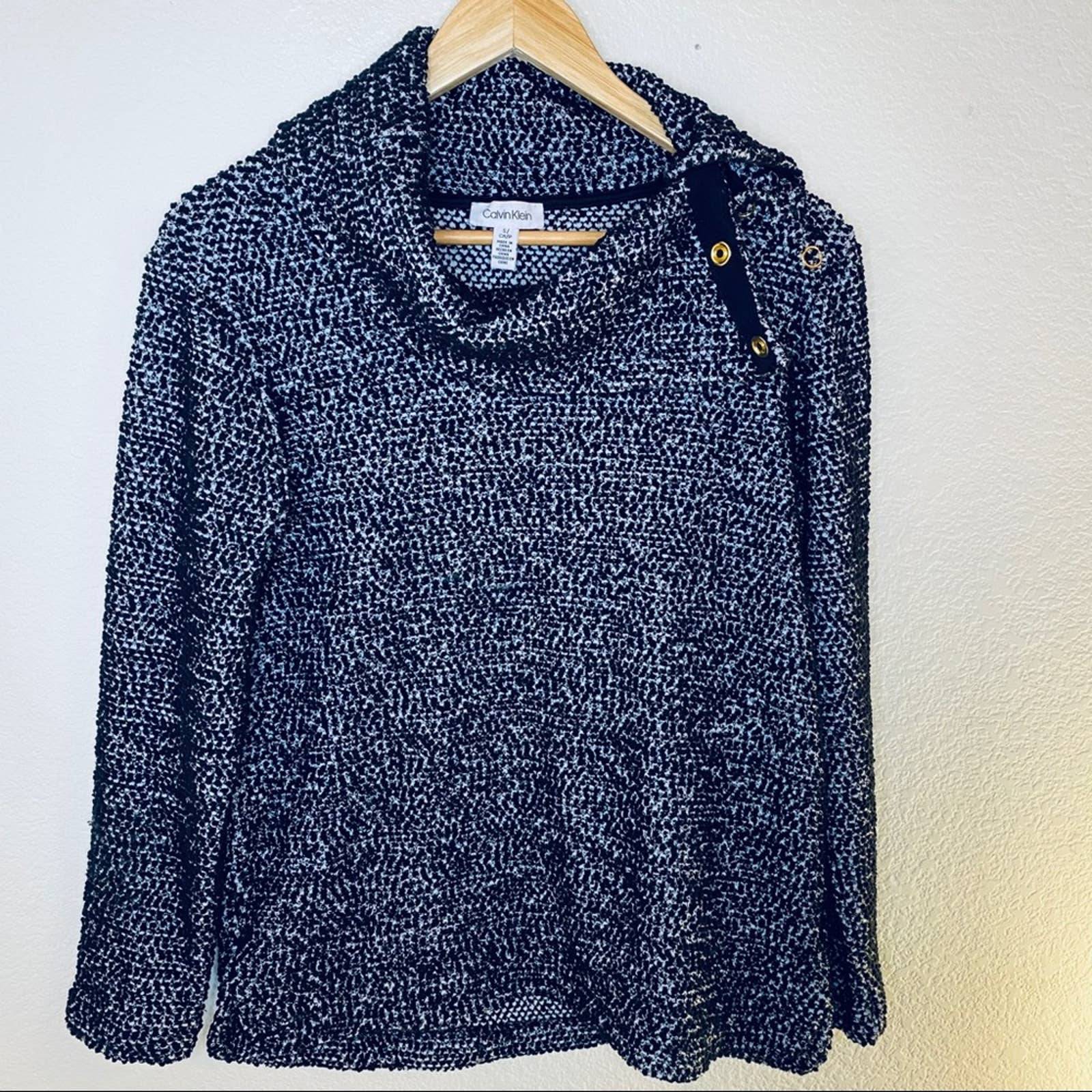 Calvin Klein Slip cowl Neck Sweater.