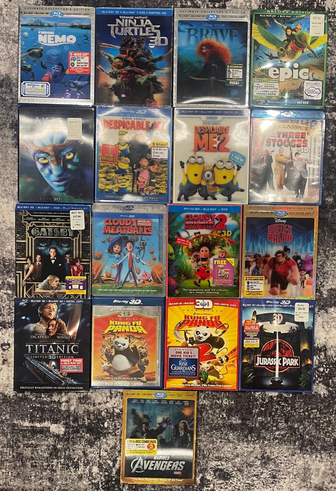 3D Movie Lot