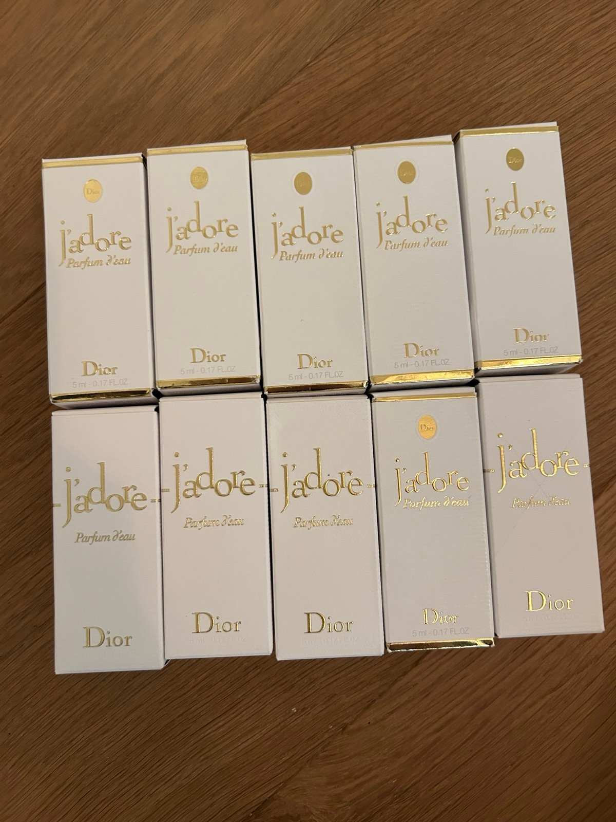 DIOR JADORE L’EAU MINI DABBER X 10
