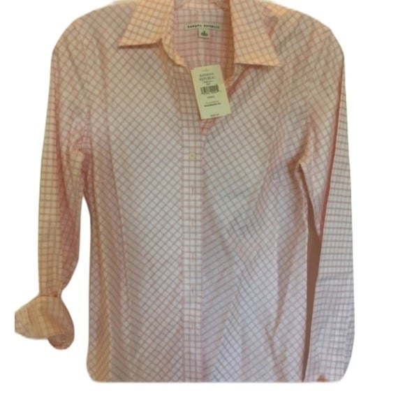 Banana Republic Pink blouse​ NWT