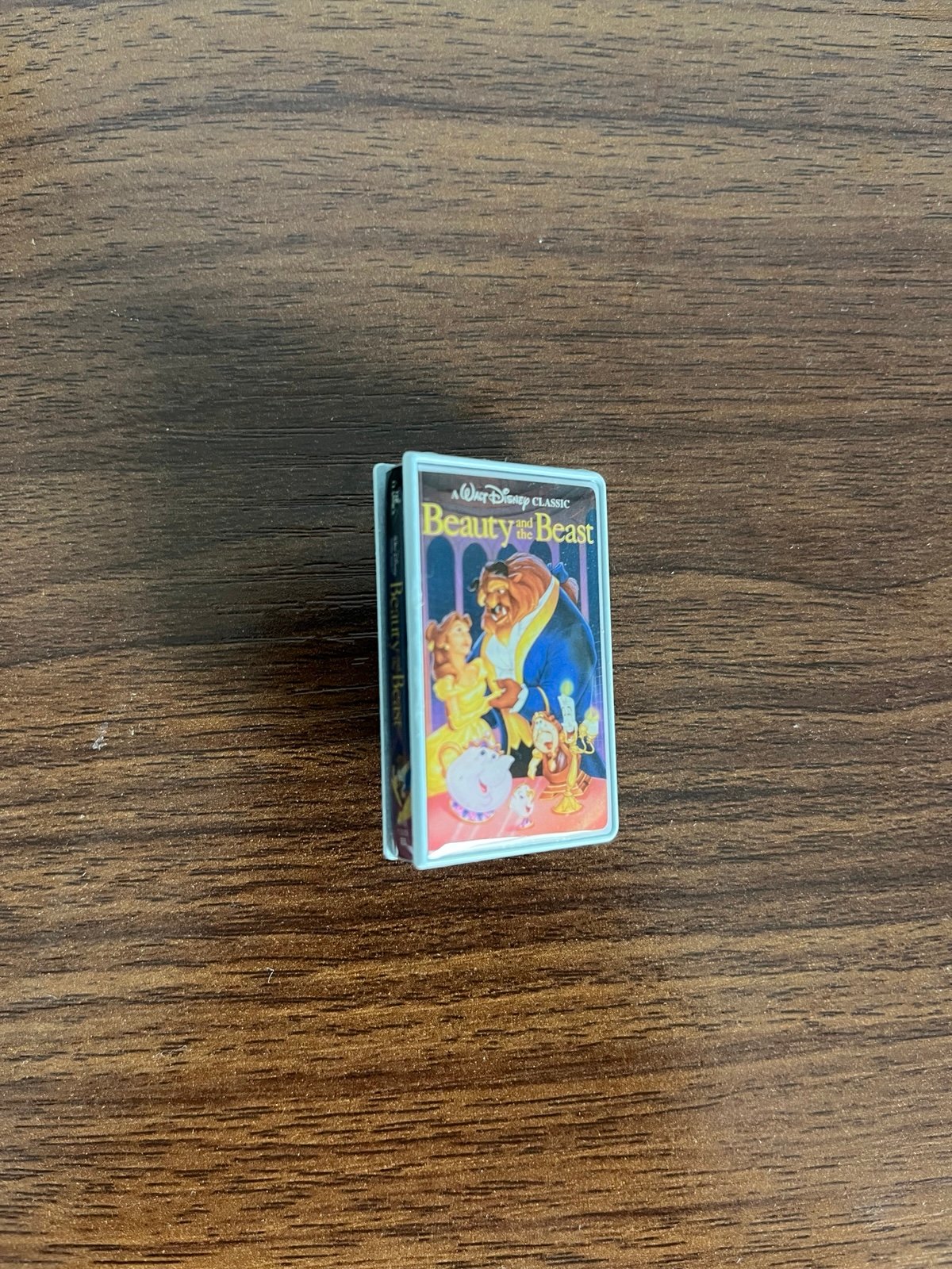 Disney Beauty and the Beast VHS Pin