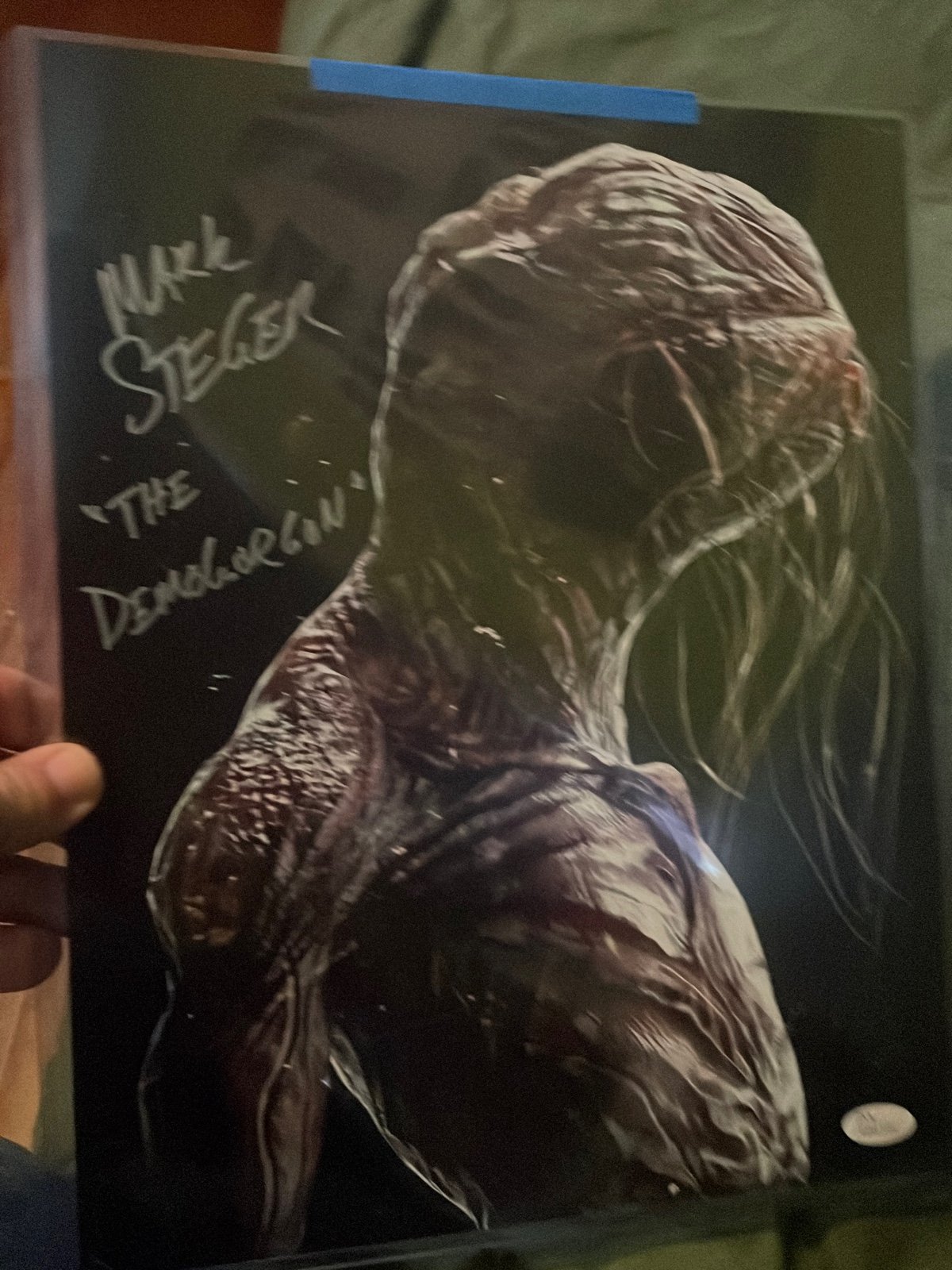 Signed demogorgon stranger things