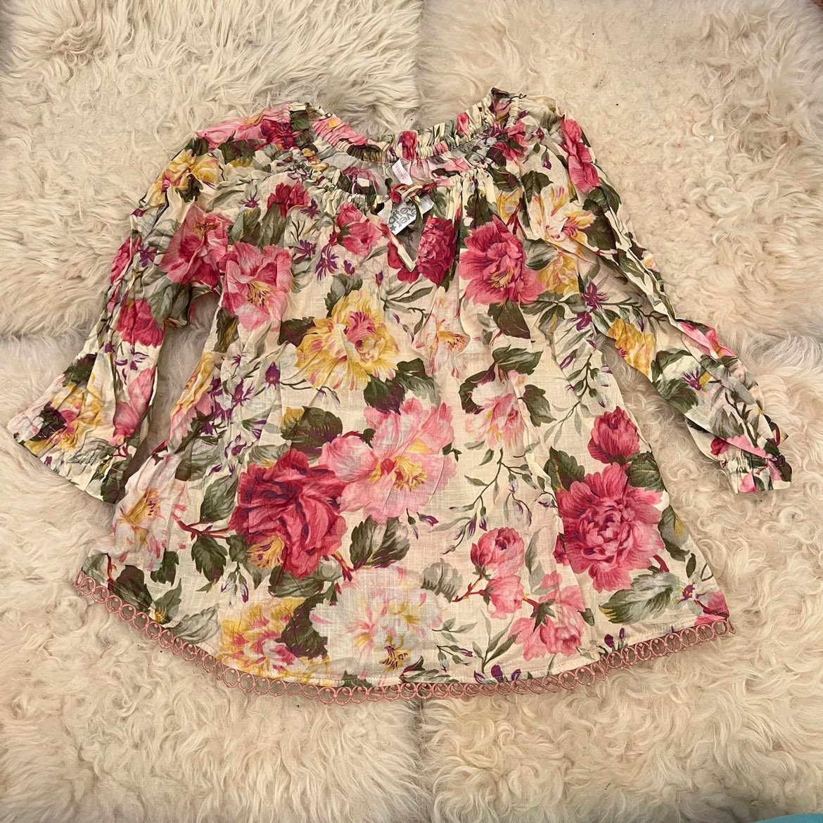 NWT Zimmermann Floral Honour Top