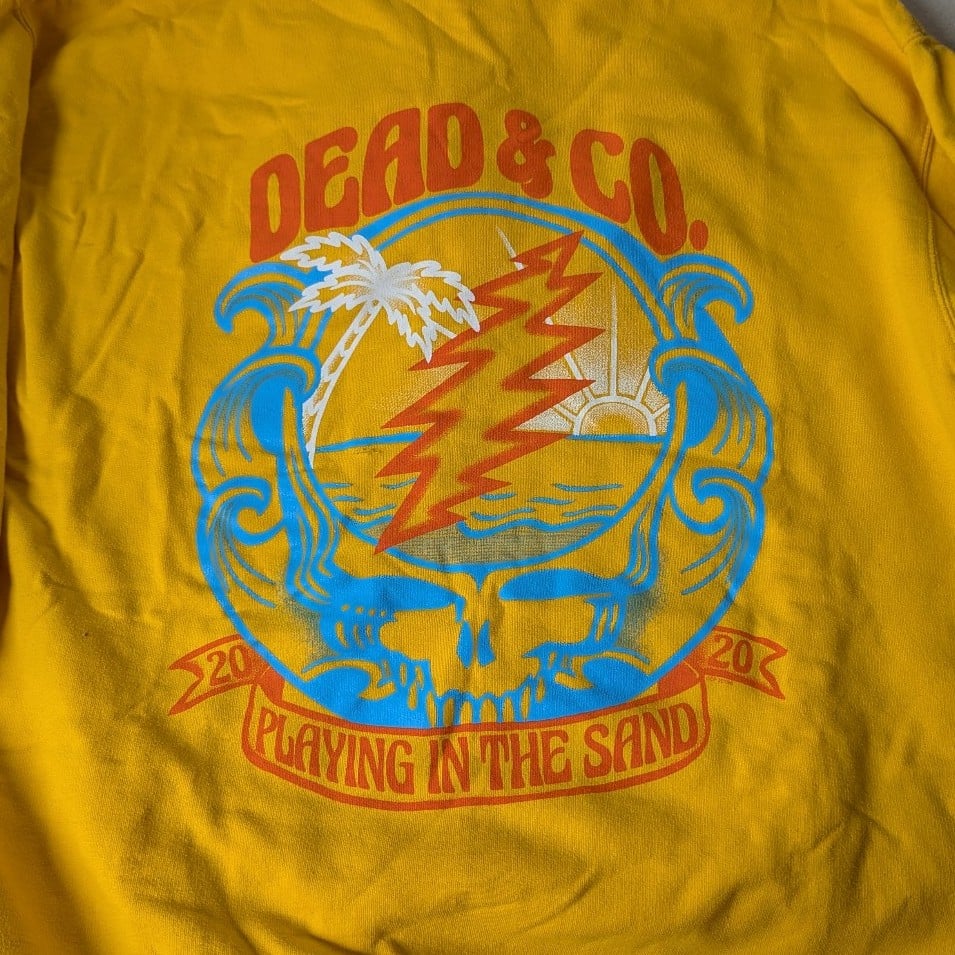 2020 Dead & Co Playing In The Sand Concert Hoodie